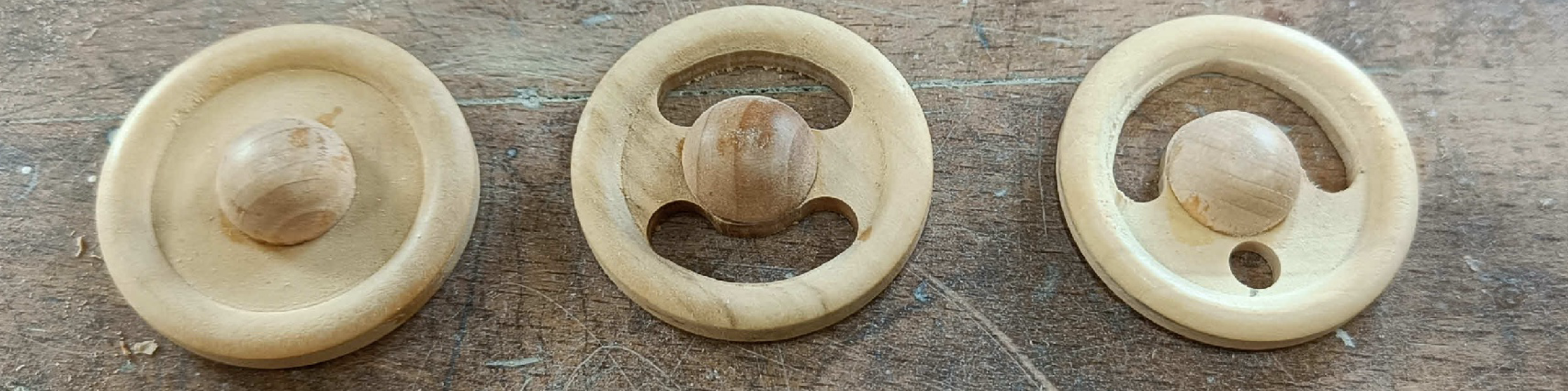 Steering wheel out of buttons